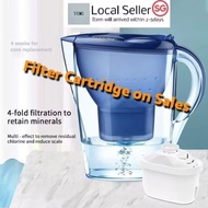 【SG Stock✅】Kitchen Water Filter Water Jug Carbon Alkaline Filtration Food Grade Material Water Purif