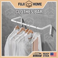 Besi Gantung Pengantung Baju Penyangkut Ampaian Baju Besi Clothes Bar Mulig Palang Penyidai Pakaian