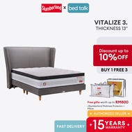 🎁 Lowest Price 🎁 Slumberland Vitalize 3 Mattress | 13 Inches Tilam 床垫 | 15 Years Warranty | Far Infared Ray | Vitaliz