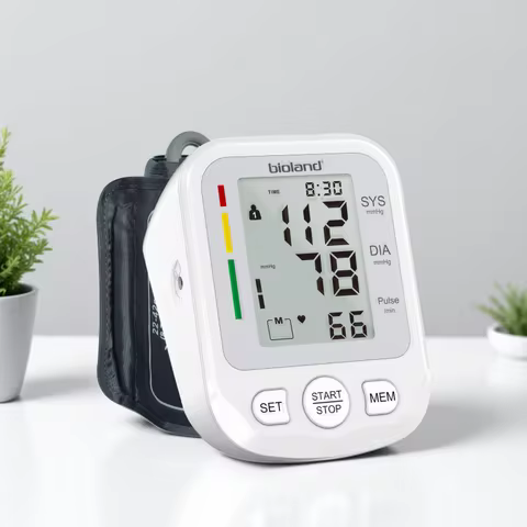 LinkSun Blood Pressure Monitor 2005 Tensiometer Upper Arm Automatic Digital BP Measuring Device Bloo