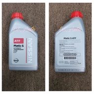 *ORIGINAL NISSAN N17L ALMERA ATF MATIC-S AUTO GEAR OIL/ TRANSMISSION FLUID ATF MINYAK (1LITER ) KLE2