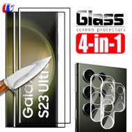 SGP Hybrid 4in1 For Samsung Galaxy S23 S22 Ultra 5G Curved Tempered Glass Film Samsang S23Ultra S22U
