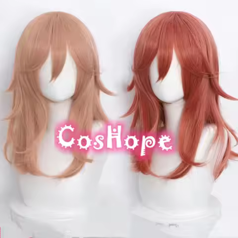 Angel Devil Cosplay Wig 50cm Wig Light Dark Orange Wig Cosplay Anime Cosplay Wigs Heat Resistant Syn