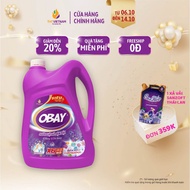 Genuine Obay concentrated laundry detergent and laundry detergent with Lavender scent can 4.5L
