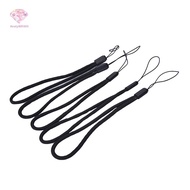 BTYB> 5x Black Nylon Wrist Strap Lanyard for Camera Cell Phone iPod USB mp3 mp4 New