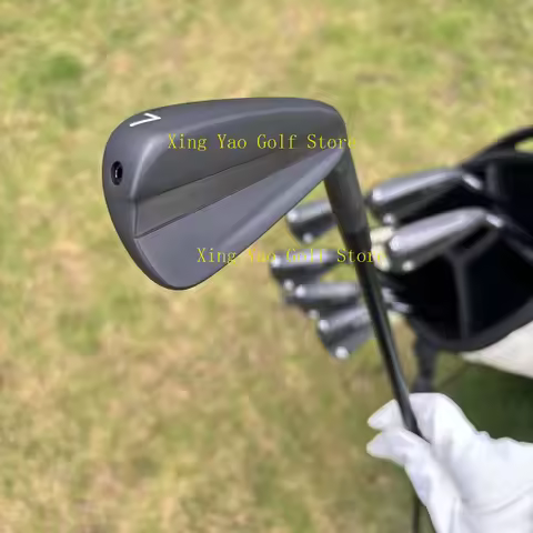 2024 Golf Club 790 4th Black Iron Set With Steel/Graphite Shaft With Head Covers 7pcs(4,5,6,7,8,9,P)