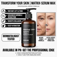 120ML Matrixyl 3000 & Argireline Peptide Face Serum Anti Aging Firming Lifting Reduces Wrinkle