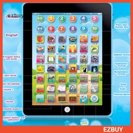 [EY] Children Tablet Number Learning Tablet Kids Learning Tablet Touch Screen Educational Toy with E