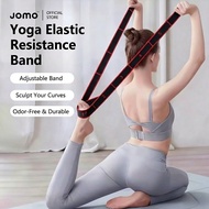 SG JOMO Yoga Pilates Elastic Resistance Band Body Workout Glutes Legs Arms Back, Yoga