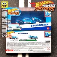 Hot Wheels Pull Back Speeders GT Scorcher 1:43 Diecast Sports Car