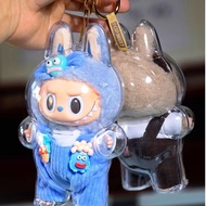 Arrival The Next Day Labubu Protective Case Transparent Sitting Party Baby Clothes Bag