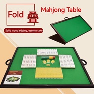 Mahjong Table Portable Mahjong Foldable Table Package Folding Mahjong Table Wooden Family Hand Rubbe