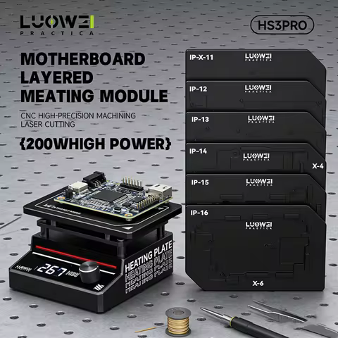 LUOWEI HS3PRO Heating Platform with Modular Fast Preheat Accurate Positioning Layered For IP X-16 Pr