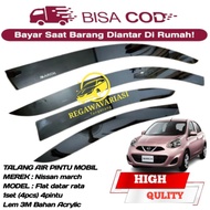 Nissan March 4-door Premium Quality car gutter
