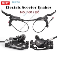 NUTT Electric Scooter Hydraulic Disc Brake 140 160 180mm Power Off line Wire With HS1 Rotor FOR Any brand scooter
