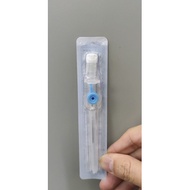IV CANNULA / CATHETER WITH VALVE 22G BLUE CANNULA BRANULA
