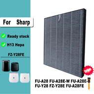 Compatible Replacement Filter FZ-Y28FE for Sharp Air Purifier FU-A28 FU-A28E-W FU-A28E-B FU-Y28 FZ-Y