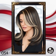 HAIR MODEL POSTER HAIR SALON POSTER BARBERSHOP POSTER A1