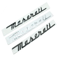 Hot Hot Hot Maserati Letter Logo Car Stickers For Maserati Ghibli Q4 GTS Rear Tailgate Standard Modi