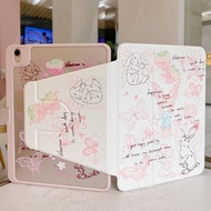 For IPad A16 2025 Air11(2025)Air13(2025) Case IPad 10th Gen with Pencil Slot Tablet Cover