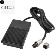 PTS Hand Metal Foot Pedal Switch 1.8 Meters Cable 2 Pins Connector Spot Welding Tig Torch