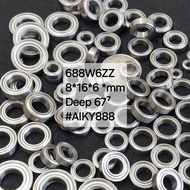 688W6ZZ 8*16*6(mm) Miniature ball bearing