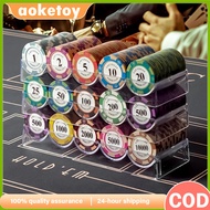 Professional Texas Poker Chips 14 Gram Colorful Las Vegas Clay Poker Chips Game Party Poker Chips