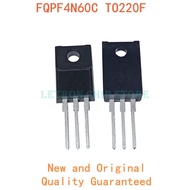 10PCS FQPF4N60C PARA-220 4N60C TO-220F 4N60 TO220 FQPF4N60 TO220F N-CH MOSFET transistor novo e orig