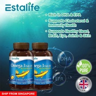 ESTALIFE - Omega-3 Fish Oil Enriched with DHA & EPA