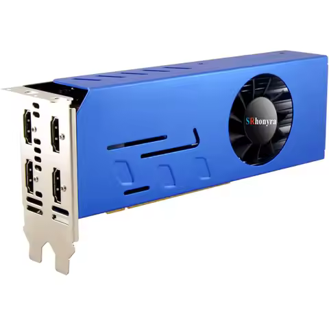 SRhonyra Multi-monitor Graphics Card GT730 4 HDMI Video Card Multi Screen Splicing 2GB GDDR5