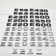 Trunk Emblem Badge Logo For E-Class W210 W211 E43 E53 E63 E55 E200 E220 E250 E280 E320 E350 E420 E55