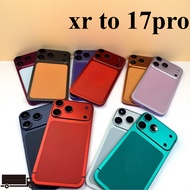 NEW DIY XR Housing Convert to 17Pro Body，XR to 17 Pro Body Large Camera, , XR Convert to 17 Pro Dess