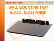 TV mounting tray , for media player , TV setup box ,