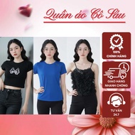 2-hand t-shirt with loose, trendy 2-hand form