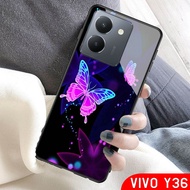 [A07] Vivo Y36 Case Vivo Y36 Glitter Glass Softcase/ Vivo Y36 Phone Case/ Vivo Y36 Case/