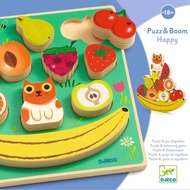 DJECO Zhihe Balance Beam Puzzle/Fruit Party (18 Months Over)