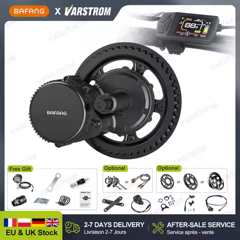 BAFANG BBS02B 750W 48V BBS02 Mid Drive Motor Electric Bicycle Conversion E-Bike Engine 48V 8Fun Bike