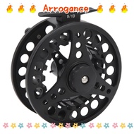 ARROGANCED Fly Fishing Reel, 9/10 WT Zinc-aluminum Alloy Casting Fly Reel, Portable 3 Bearings Left 