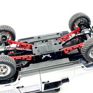 (QBEP) MN78 Metal Chassis Links Pull Rod Tie Rod Set for MN78 MN-78 MN 78 1/12 RC Car Upgrades Parts