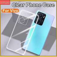 Ultra Thin Transparent PC Hard Phone Case For Vivo IQOO Z3 Z5X Z6 Z6X Z7 Z7X Z8 Z8X Z9 Z9X Z9Tubro Z