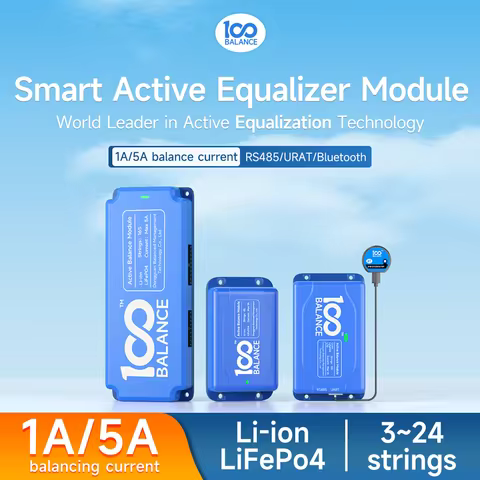 100BALANCE Smart Active Balancer 4S Equalizer bluetooth bt UART 1A 5A 6S 8S 10S 12S13S14S15S16S20S24