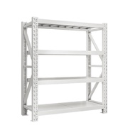 KingGlobal รุ่นMicro Rack ชั้นวางสินค้า 200*200*60cm ชั้นวางของ4ชั้น วัสดุเหล็กกล้ารีดเย็น รับน้ำหนั