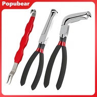Popubear Automotive Connector Removal Tool Auto Electrician Pliers 2-in-1 Automotive Electrical Term