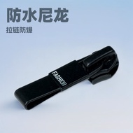 No. 5 No. 7 Down Clothing Nylon Zipper Lock Jacket Reverse Wear Waterproof Leather Shoes Black Backp
