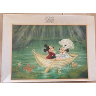 Disney Jigsaw Gallery 780 pieces-Mickey and Minnie Mouse in rowboat D-780-838