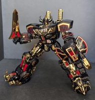 風雷模型 金剛戰士 恐龍戰隊 大獸神 限定黑金版 組裝模型 二手已組裝