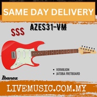 Ibanez AZES31 Essential Electric Guitar Jatoba Fretboard - ( AZES31-IV / AZES31-PRB / AZES31-VM )