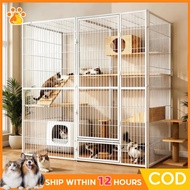 Kulungan Ng Pusa Cat Cage Large 4 Layer Pet Cage Cat Villa Cat House Big Cat Cage for Many Cats