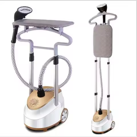 1800W Garment Steamer Household Handheld Ironing Machine 10 Gear Adjustable Vertical Flat Steam Iron