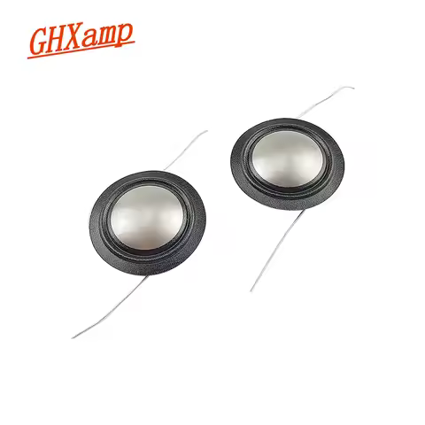 4ohm 25.4mm Tweeter Voice Coil imported titanium film + silk membrane 25.5 Core white aluminum frame